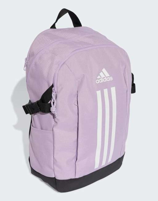 adidas Performance - Power - Zaino color prugna polvere e bianco
