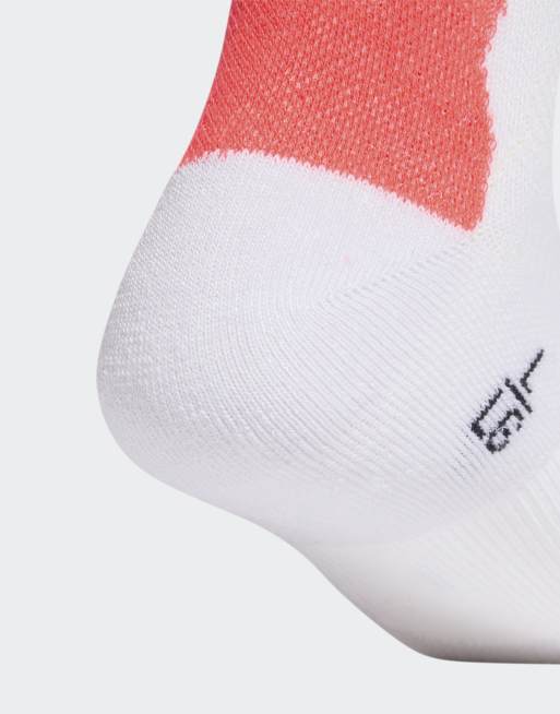 adidas Performance - Predator Football Crew - Calzini tecnici imbottiti bianco/rosso lucido/nero, 3 di 3