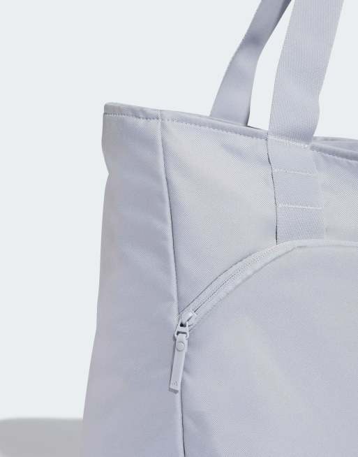 adidas performance Prime tote bag in halo silver / halo silver, 5 of 5