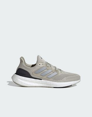 adidas performance Pureboost 23 Shoes in Beige - ASOS Price Checker