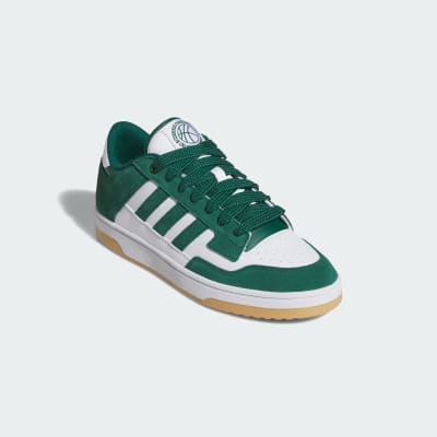 adidas Performance - Rapid Court Low - Niedrige Sneaker in College-Grün/Wolkenweiß