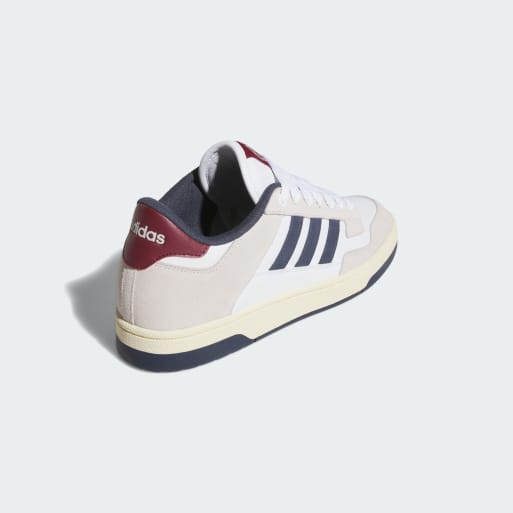 adidas performance - Rapid Court - Scarpe basse bianco nuvola/blu navy ombra, 4 di 4