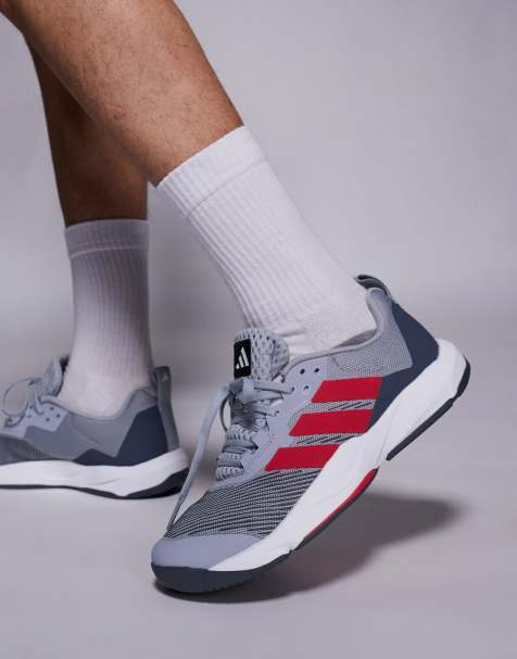 adidas Performance Rapidmove 2 sneakers in gray and red - view 1