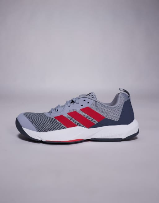adidas Performance Rapidmove 2 sneakers in gray and red | ASOS