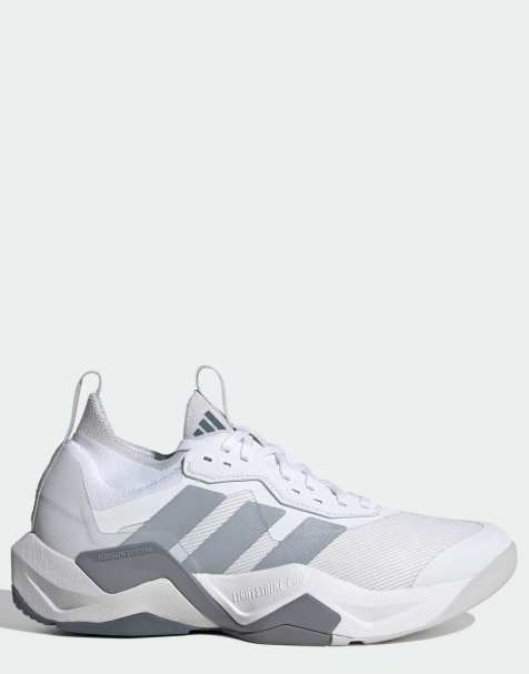 adidas Performance – Rapidmove adv 2 HIIT – Trainingsschuhe in Cloud White und Silber - view 1