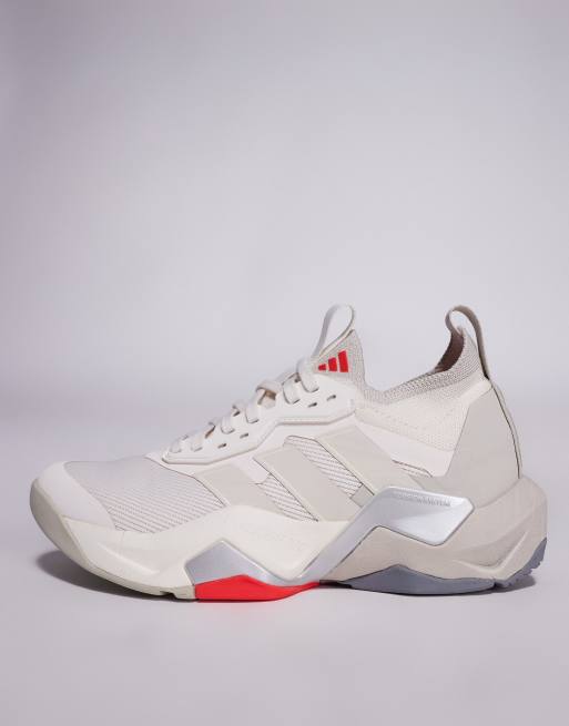 adidas Performance Rapidmove ADV 2 sneakers in white and