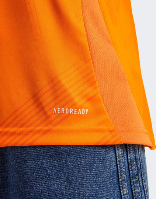 adidas performance Real madrid 24/25 away jersey in crew orange, 3 of 4