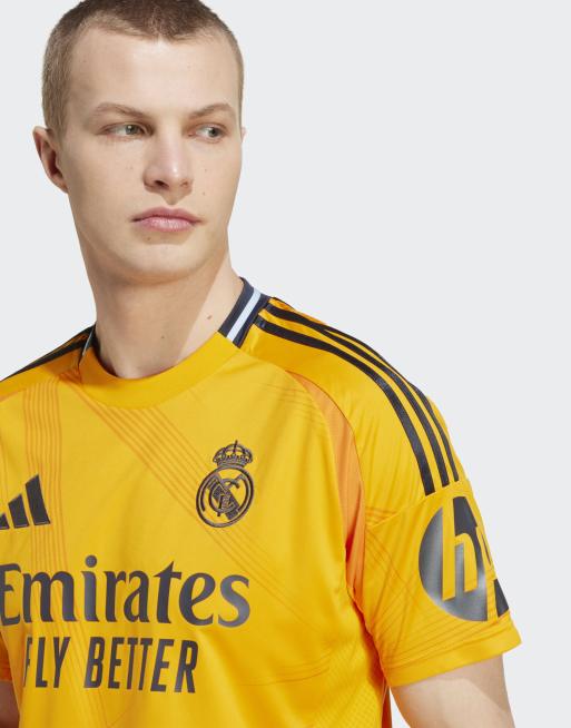 adidas Performance – Real Madrid 24/25 – Orange bortatröja i jersey, 2 av 4