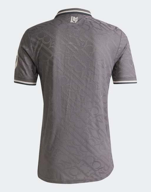 adidas performance Real madrid 24/25 third jersey in charcoal / charcoal, 4 of 4