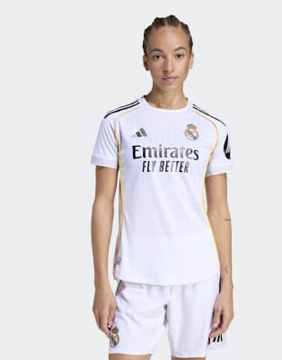 adidas Performance - Real Madrid 25/26 Authentic - Heimspiel-Trikot in Weiß