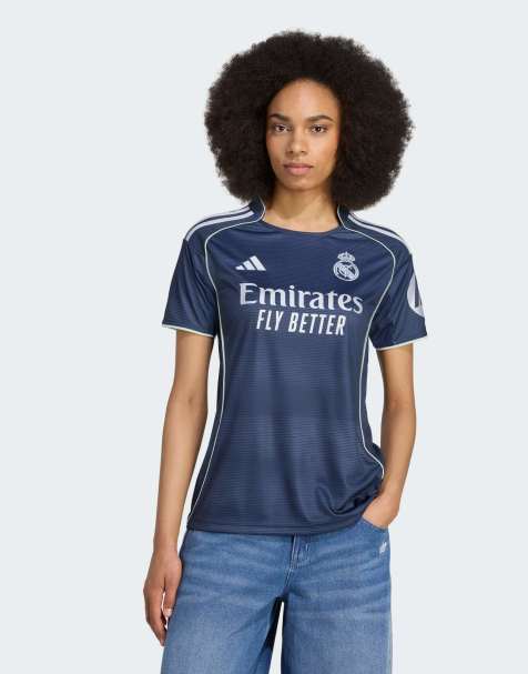 adidas performance Real madrid 25/26 away jersey in legend ink