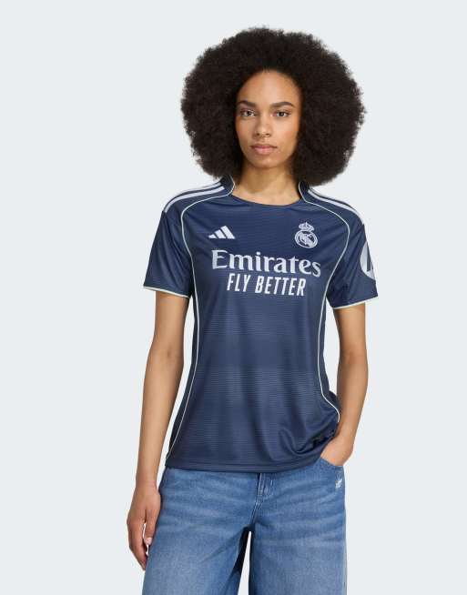 adidas Performance - Real Madrid 25/26 - Maglia Away color inchiostro leggenda