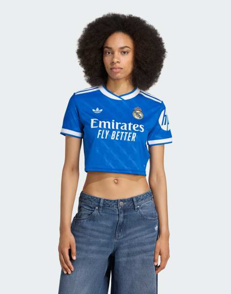 adidas performance – Real Madrid 25/26 Third – Niebieska krótka koszulka piłkarska - view 1