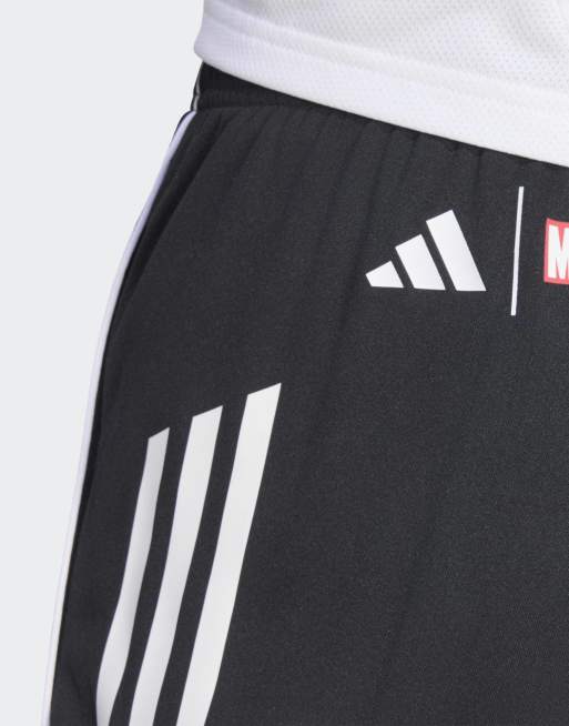adidas Performance - Real Madrid Avengers 25/26 Tiro 25 Competition - Sorte/hvide/guldfarvede træningsshorts, 3 af 4
