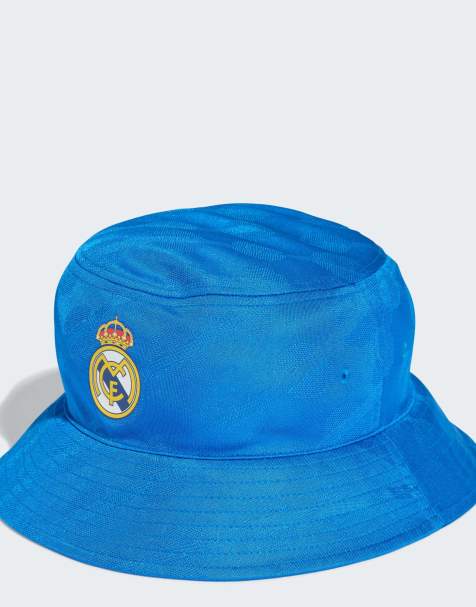 adidas Performance - Real Madrid - Cappello da pescatore azzurro bluebird e bianco della terza divisa - view 1