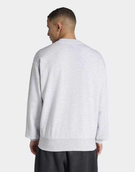 adidas Performance - Real Madrid Heritage - Sweat-shirt ras de cou - Gris clair chiné, 2 de 4
