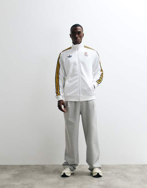 adidas Performance – Real Madrid Originals – Biały top dresowy, 2 z 5