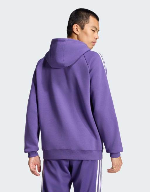 adidas performance Real Madrid Originals Kapuzenpullover in Lila, 3 von 4