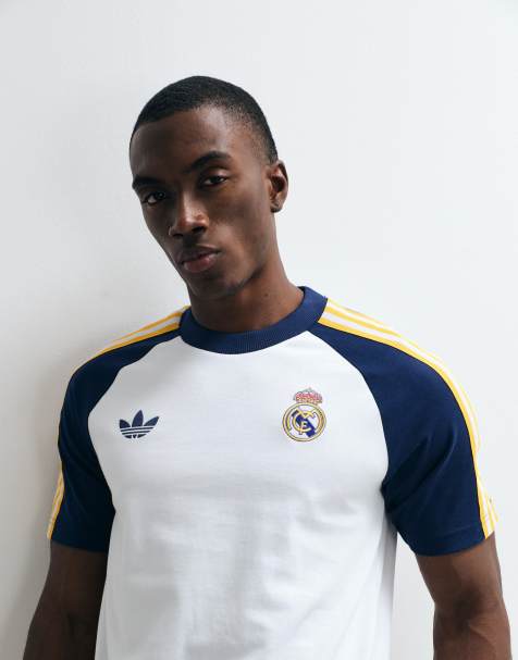 adidas performance - Real Madrid Originals - T-shirt bianca e blu scuro - view 1