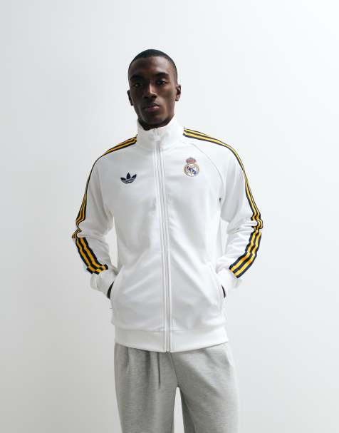 adidas Performance – Real Madrid Originals – Trainingsoberteil in Weiß - view 1