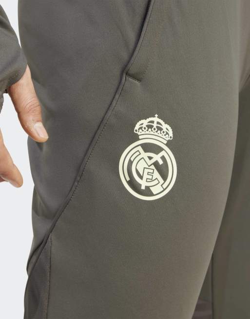 adidas Performance - Real Madrid Tiro 25 Competition - Pantaloni sportivi grigi, 3 di 5