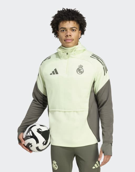 adidas performance - Real Madrid Tiro 25 Competition - Top invernale colore almost lime