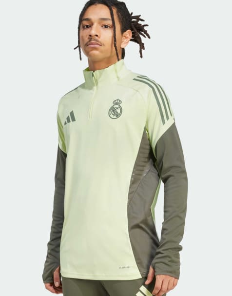 adidas performance Real madrid tiro 25 competition training top in almost lime - view 1