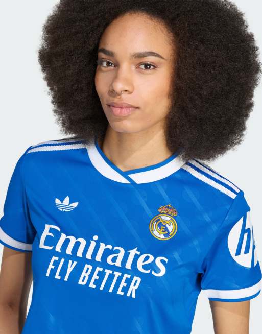 adidas performance - Real Madrid 2025/2026 - Maillot Third court - Bleu, 4 de 4