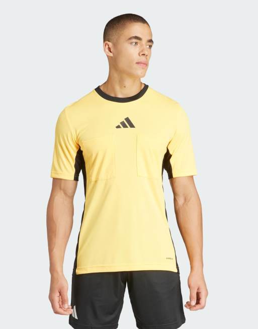 adidas Performance - Referee 24 - Gul T-shirt med dommerdesign