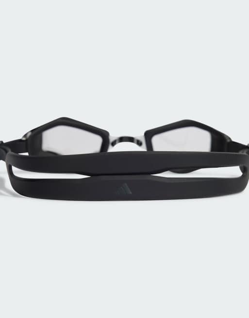 adidas performance Ripstream starter swim goggles in black / silver metallic, 2 of 2