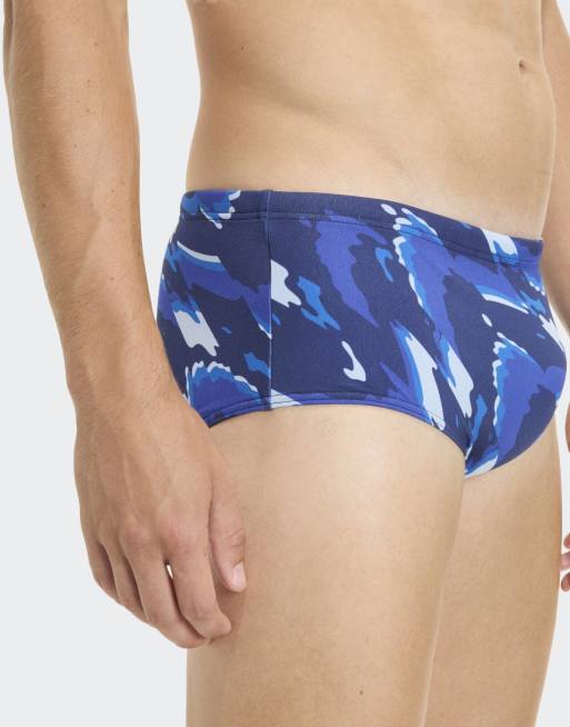 adidas Performance - Ripstream Team - Boxer de bain large à imprimé - Bleu foncé/bleu semi-lucide, 4 de 4