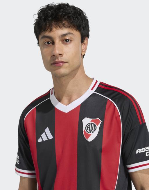 adidas Performance - River Plate 2025/26 - Maillot extérieur - Noir/rouge