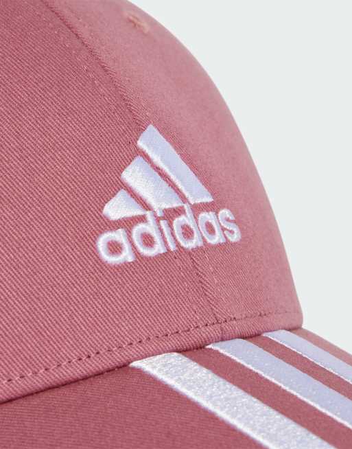 adidas Performance – Rosa baseball-keps med tre ränder, 2 av 3