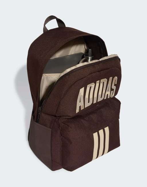 adidas Performance – Rucksack in Aurora Coffee/Crystal Linen mit Military-Muster, 2 von 4