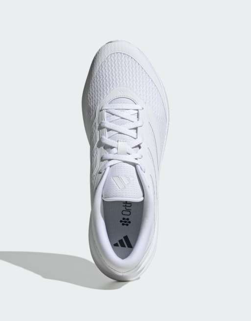 adidas Performance Run Falcon 6 cloudfoam baskets de running en blanc, 2 de 5