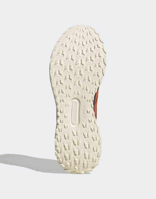 adidas Performance - Runfalcon 5 TR - Sneakers da corsa grigie e arancioni, 4 di 4