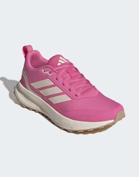 adidas Performance - Runfalcon 5 TR - Zapatillas de deporte rosas y blanco tiza para correr - view 1