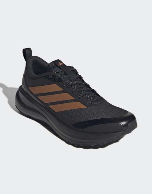 adidas Performance - Runfalcon 6 ATR - Sorte/guldfarvede sko