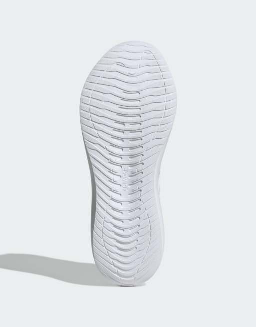 adidas Performance – Runfalcon 6 Cloudfoam – Białe buty sportowe do biegania, 3 z 5