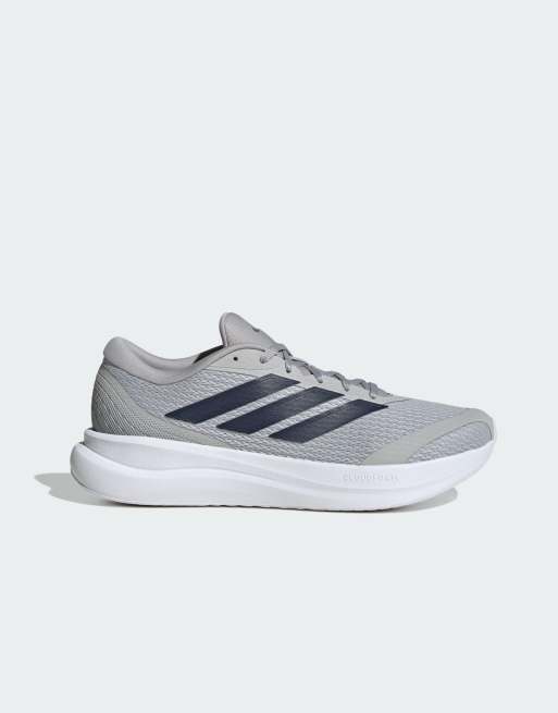 adidas Performance – Runfalcon 6 – Cloudfoam – Grå, mörkblå träningsskor