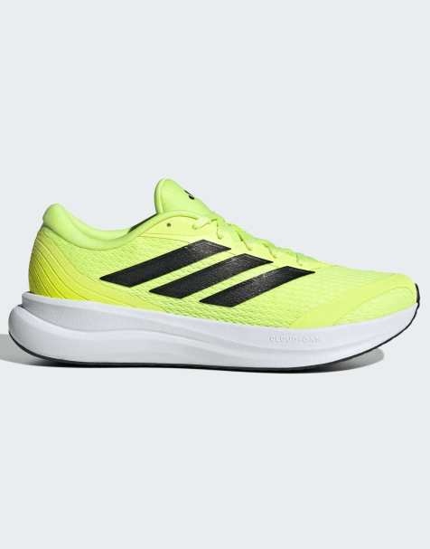 adidas Performance - Runfalcon 6 Cloudfoam - Hardloopschoenen in geel en zwart - view 1