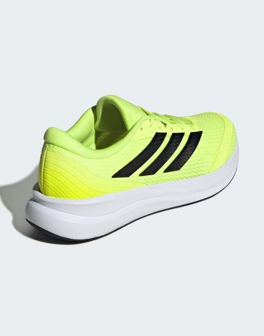 adidas Performance – Runfalcon 6 Cloudfoam – Lauf-Sneaker in Gelb und Schwarz, 4 von 5