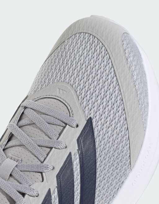 adidas performance Runfalcon 6 Cloudfoam running trainers in grey and black, 4 of 5