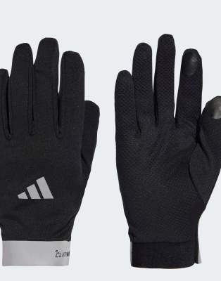adidas Performance - Running Climawarm - Handschuhe in Schwarz