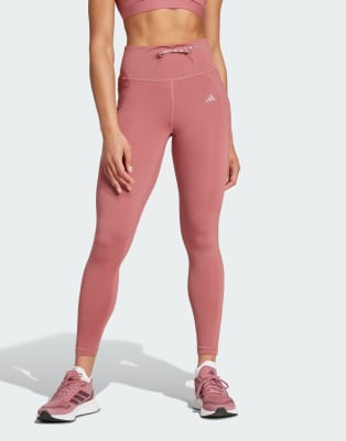 adidas Performance - Running Essentials - 7/8-Leggings in Rosa