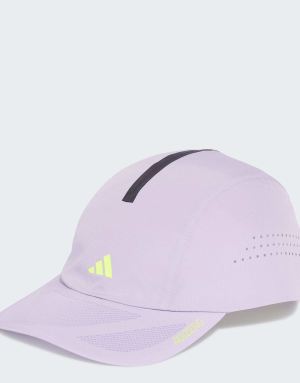 adidas performance Runningxadizero lightweight climacool cap in powder plum