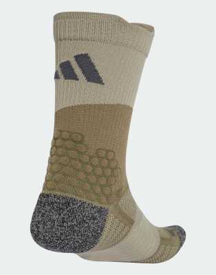 adidas Performance - Runxboost - 1er-Pack Socken in Olive Strata / Silver Pebble /-Grün