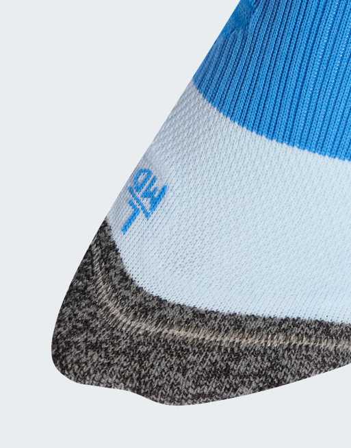 adidas Performance - Runxboost - Pakke med 1 par sokker i lyseblå/blå/hvid, 3 af 3
