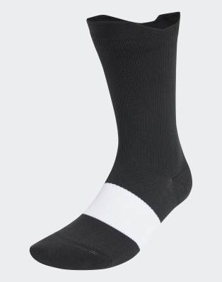 adidas Performance - Runxgraphic - 1er-Pack Socken in Schwarz / Weiß
