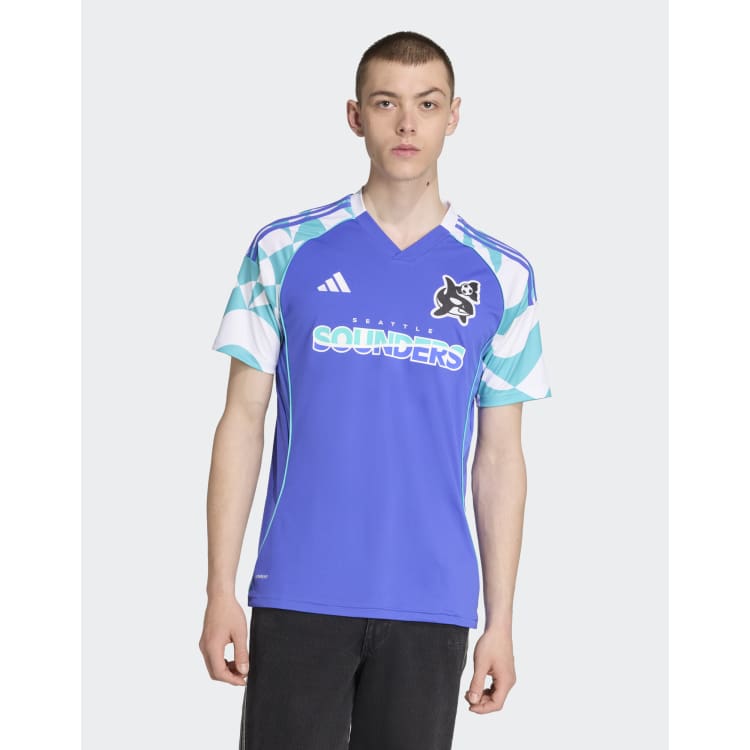 【adidas】SEATTLE バスケットボール ユニフォーム adidas Seattle Sounders FC 2025 Archive Jersey - Blue | Free